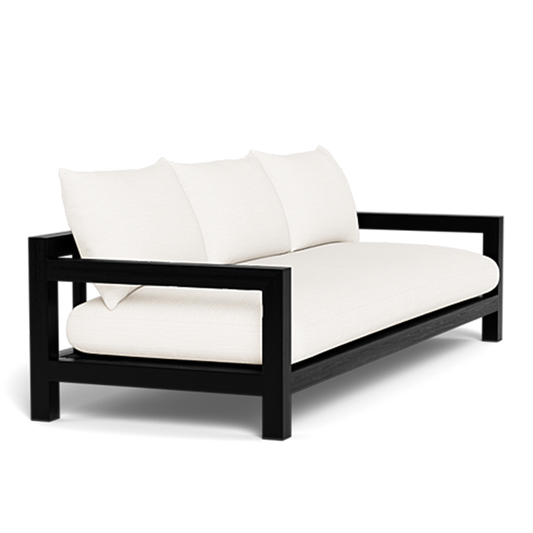 Pacific 3 Seat Sofa (Teak Charcoal / Panama Grafito / Batyline Black)