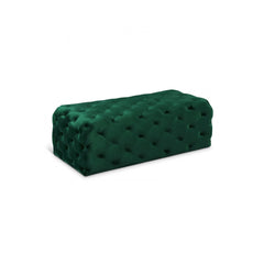 Casey Velvet Ottoman | Bench