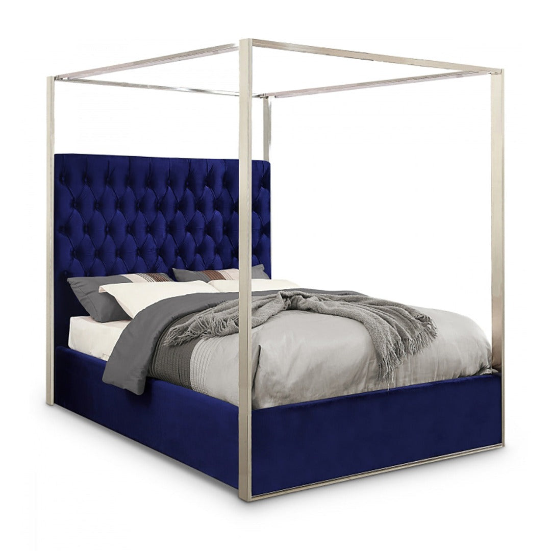 Porter Velvet King Bed