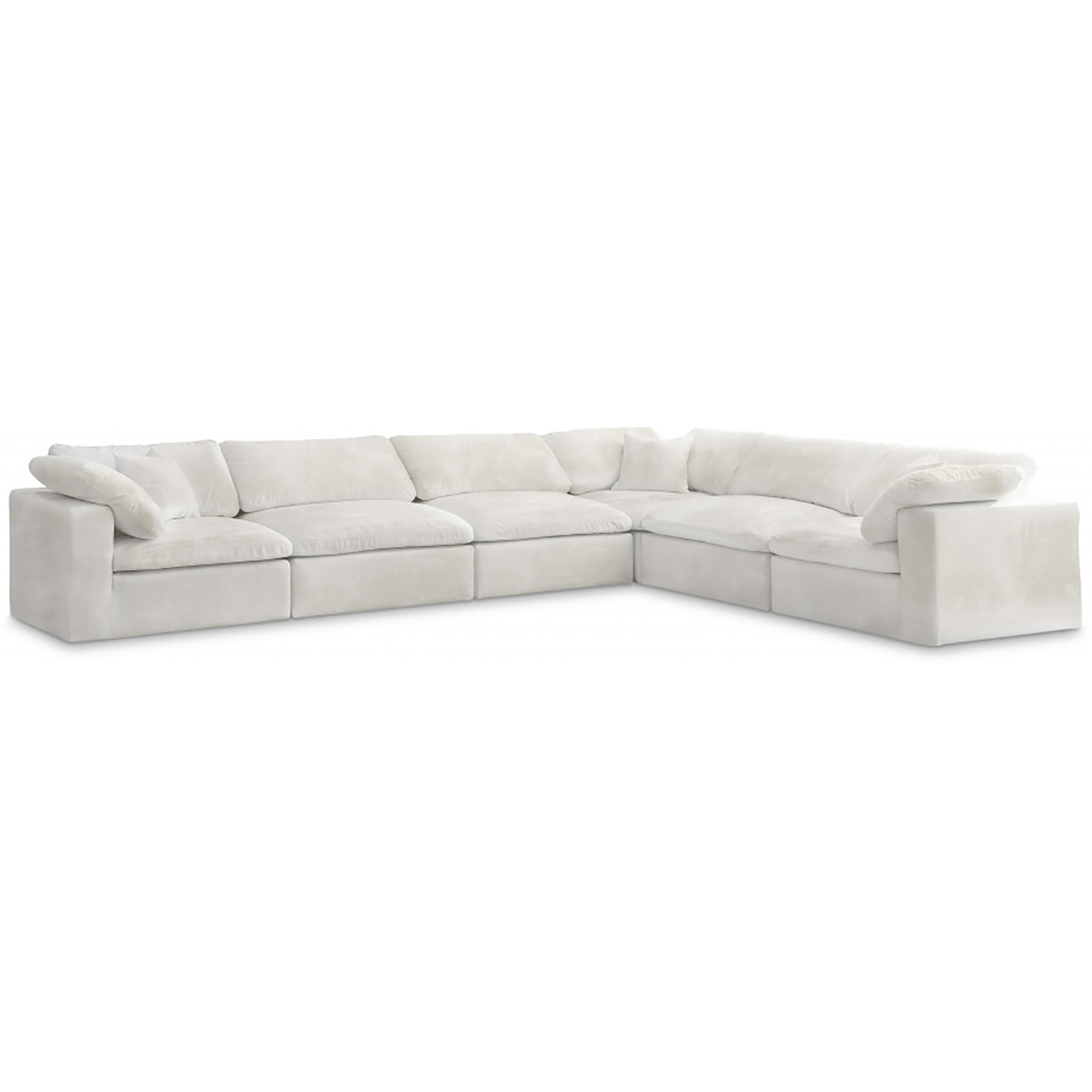 Cozy Velvet Comfort Modular Sectional