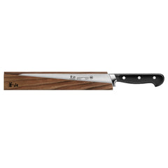 TV2 Series 10.25-Inch Bread Knife with Wood Sheath, Forged Swedish 14C28N Steel, 1022803