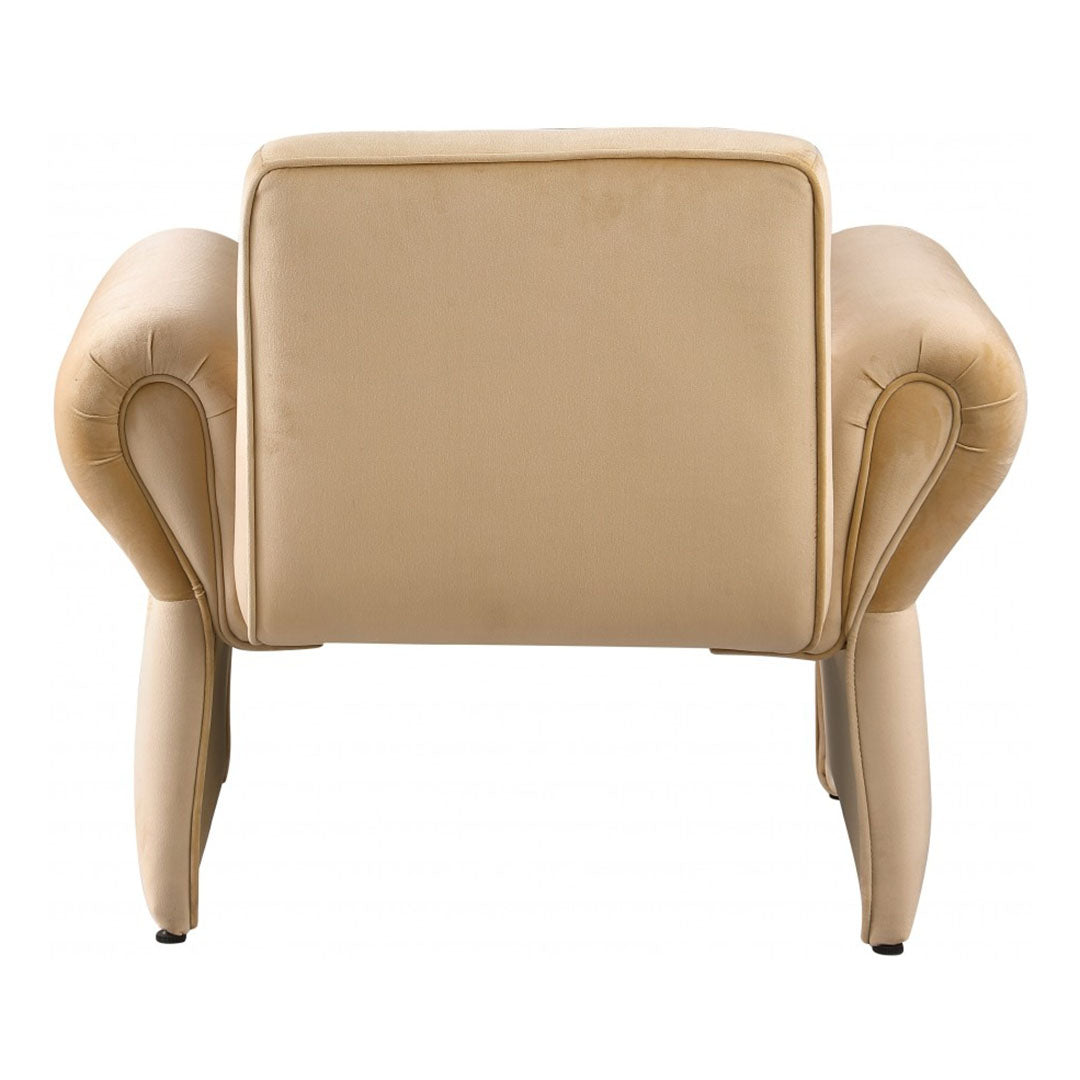 Fleurette Velvet Accent Chair