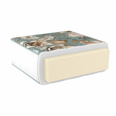 MAXYOYO Padded Japanese Floor Mattress,  Floral Printed Futon Mattress Folding Sleeping Pad