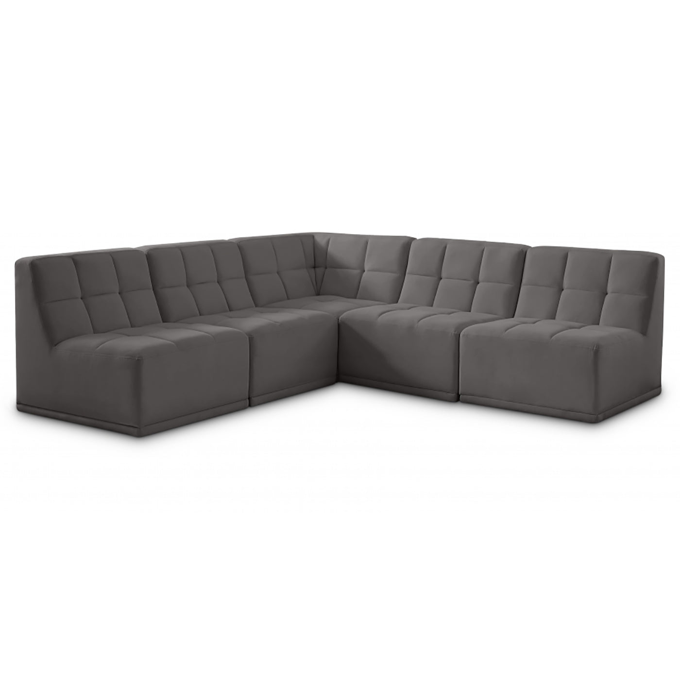 Relax Velvet Modular Sectional