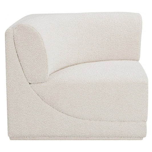 Ollie Boucle Fabric Living Room Chair