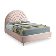 Rainbow Velvet Bed