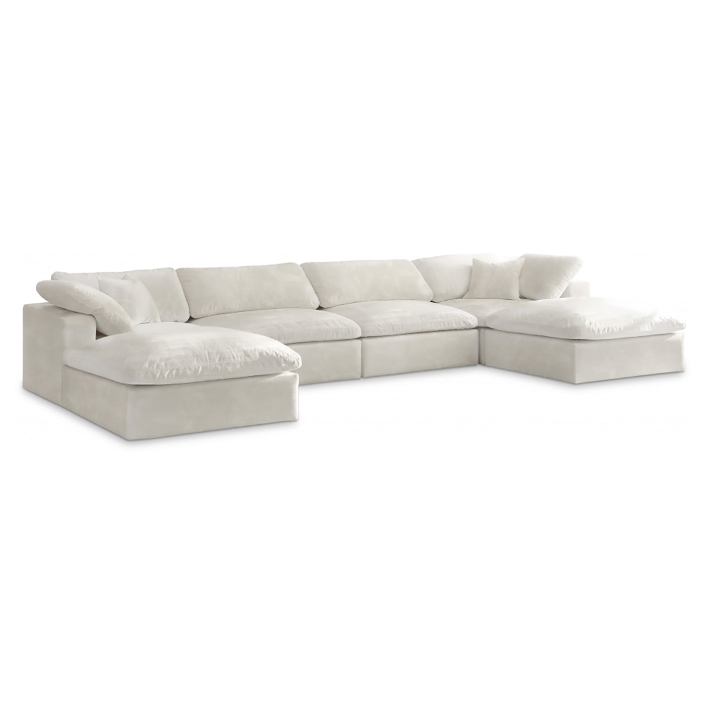 Cozy Velvet Comfort Modular Sectional