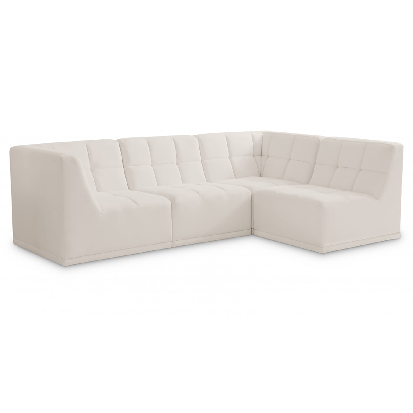 Relax Velvet Modular Sectional