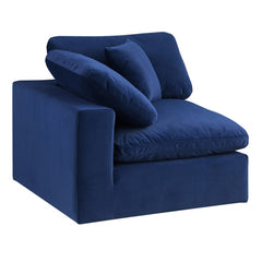 Comfy Velvet Corner Chair