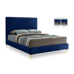 Geri Velvet Bed