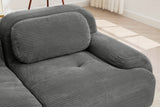 MIA 82'' Loveseat with 1 Ottoman
