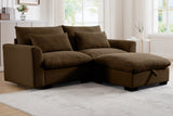 HARMONY 86" Sofa Loveseat with 1 Ottoman