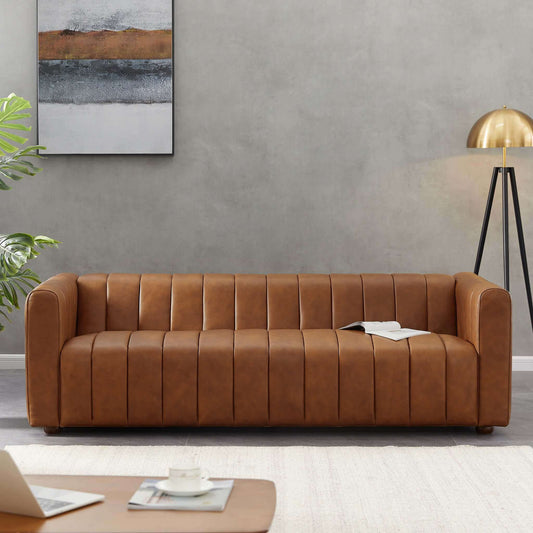 Elrosa Channel Tufted Sofa