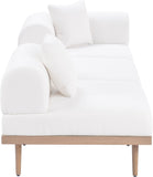 Laguna - 3 Piece Upholstered Outdoor Patio Modular Sofa With Backless Seat And 1 Arm