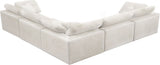 Cozy - 5 Piece Modular Corner Sectional