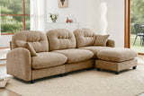 MOLLY 107" 3 Seater Sofa with 1 Ottoman