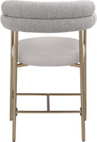 Blake - Counter Stool With Bronze Legs (Set of 2)
