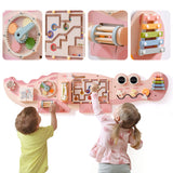 ROBUD Wooden Wall-Mounted Busy Board