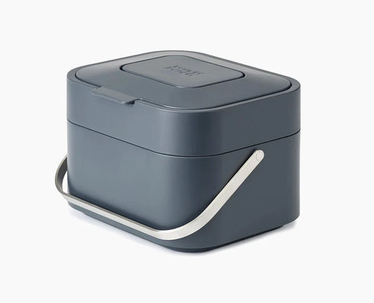 Stack 4L Grey Food Waste Caddy