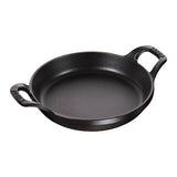 STAUB Cast Iron 4.5-inch Mini Round Gratin Baking Dish