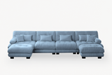 CLOUDIES 173" Sofa 4 Seater with 2 Ottoman