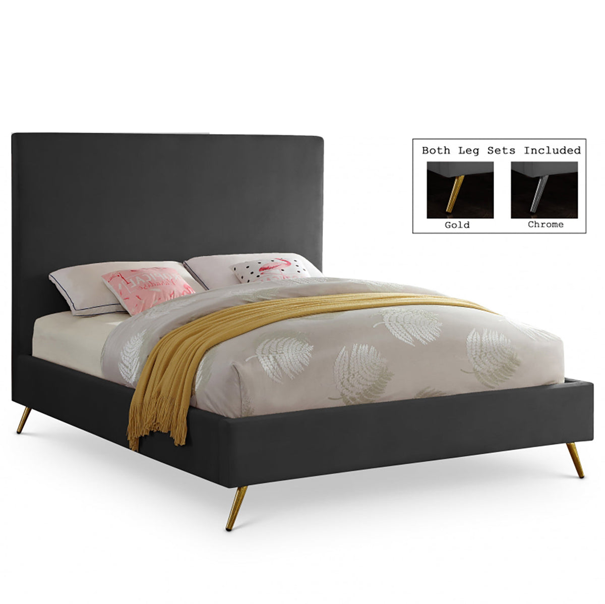 Jasmine Velvet Bed