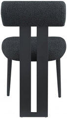 Dario Boucle Fabric Dining Chair