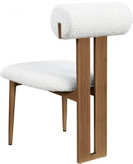 Dario Boucle Fabric Dining Chair