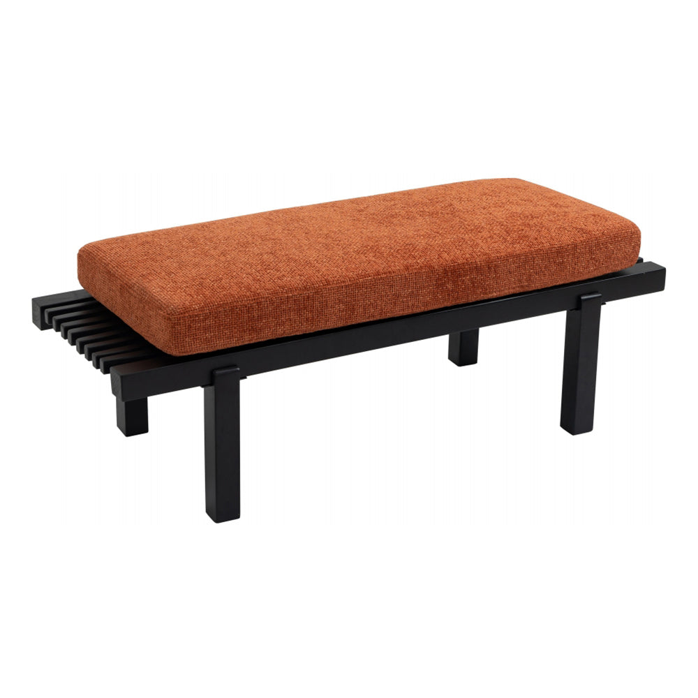 Naya Chennile Fabric Bench