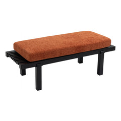 Naya Chennile Fabric Bench