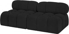 Ames Boucle Fabric Sofa