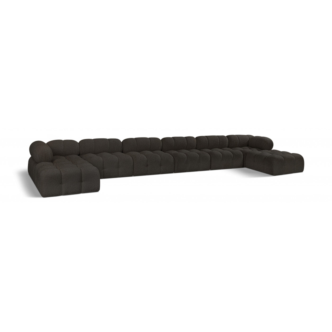 Ames Boucle Fabric Sectional