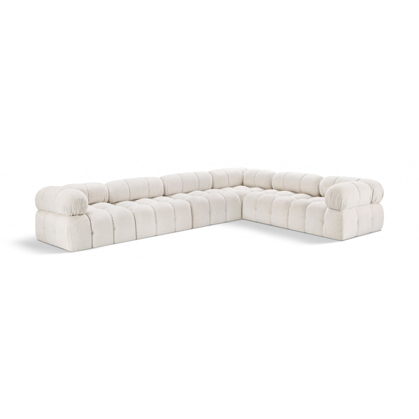 Ames Boucle Fabric Sectional