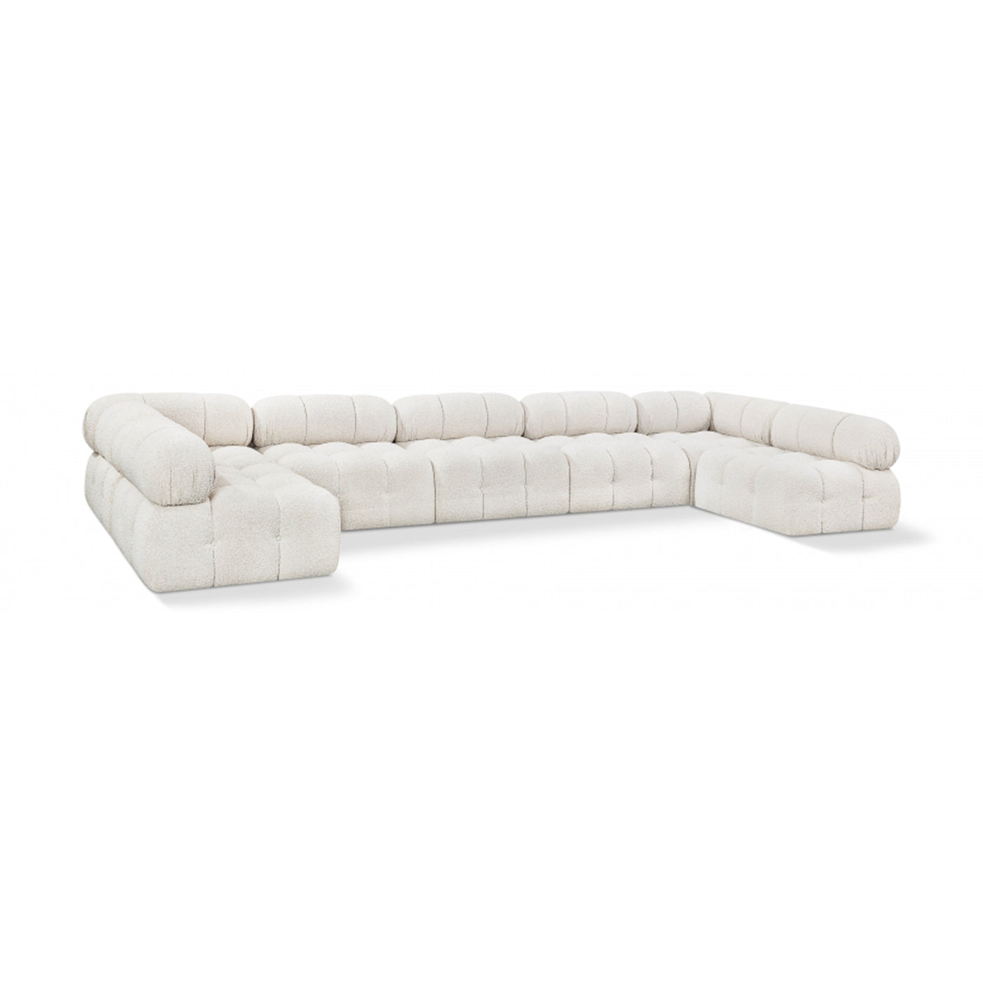 Ames Boucle Fabric Sectional