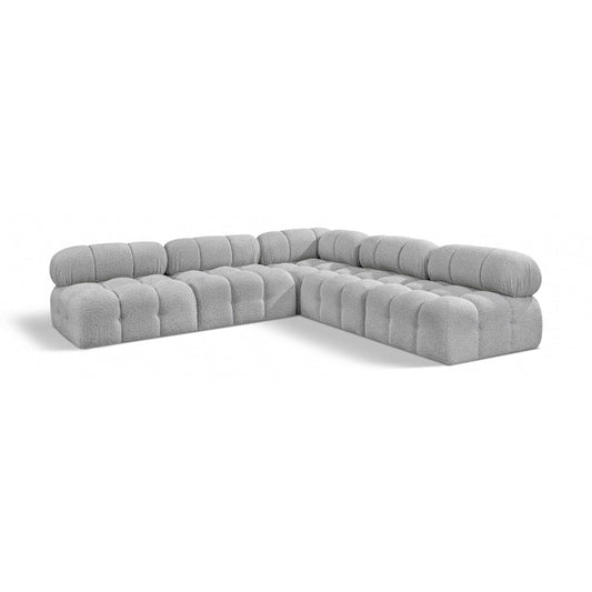 Ames Boucle Fabric Sectional