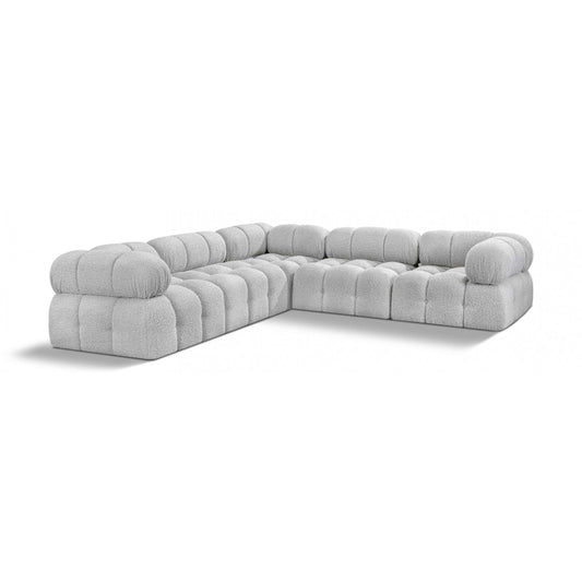 Ames Boucle Fabric Sectional