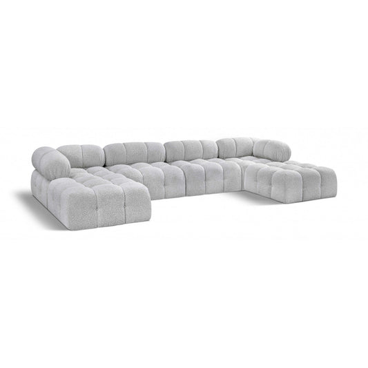 Ames Boucle Fabric Sectional