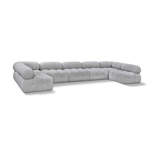 Ames Boucle Fabric Sectional