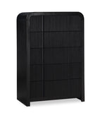 Fluted Chest - Elevate Your Decor with Elegant Art Deco Design, Fluted Drawers, and Unique Shape