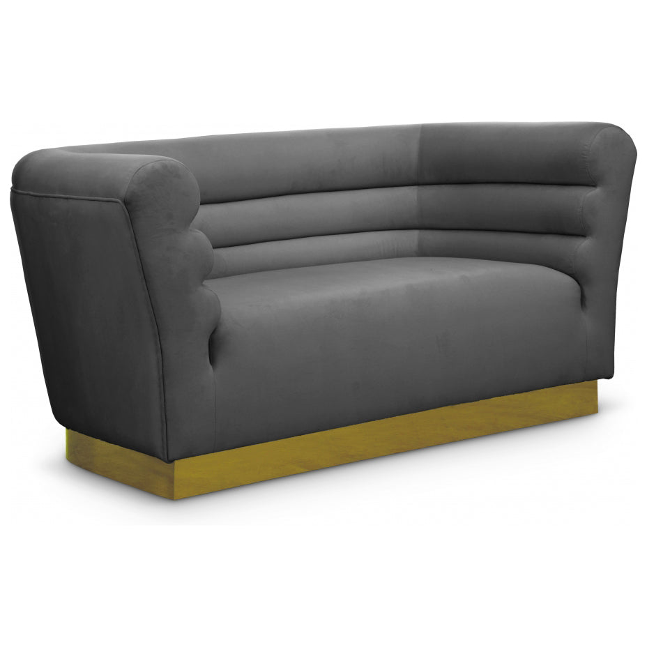 Bellini Velvet Loveseat