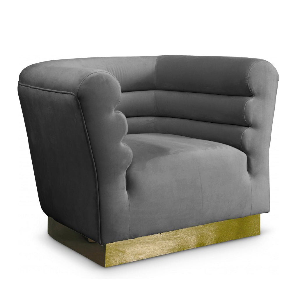 Bellini Velvet Chair