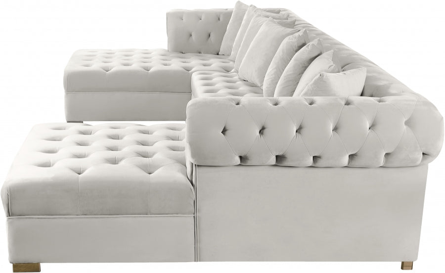 Presley 3pc. Velvet Sectional