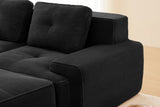 CORDELIA 82" Loveseat with 1 Ottoman