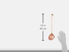 Mauviel M'PASSION Copper Ladle With Brass Handle, 3.5-In