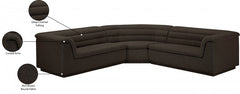 Cascade Boucle Fabric Sectional