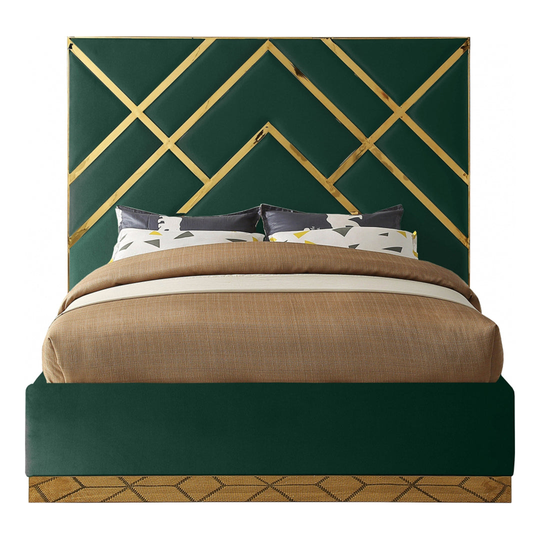 Vector Velvet King Bed