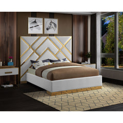 Vector Faux Leather Bed