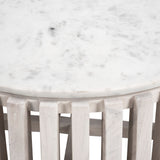 Cyprus Coffee Table White & Whitewashed
