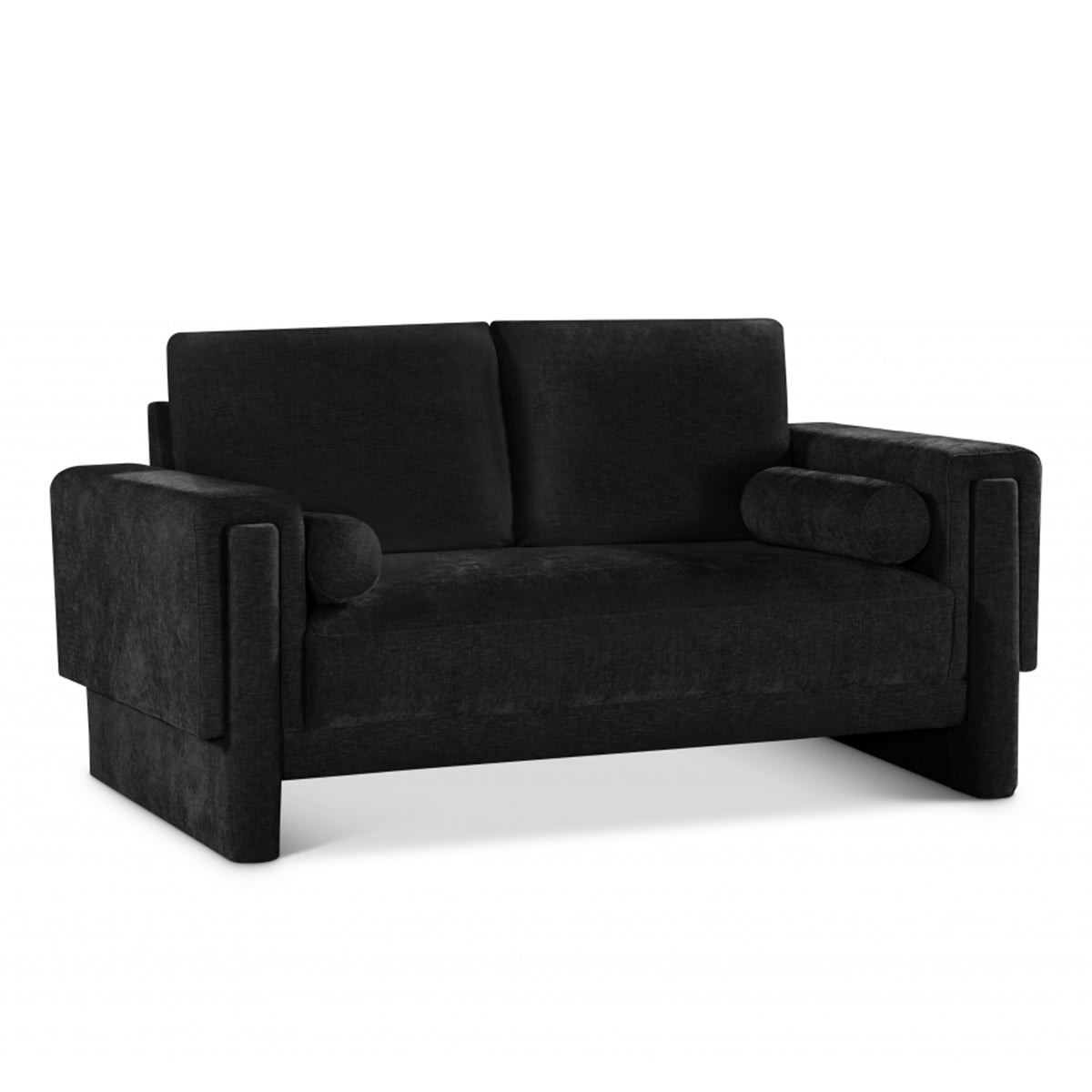 Madeline Chenille Fabric Loveseat