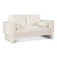 Madeline Chenille Fabric Loveseat